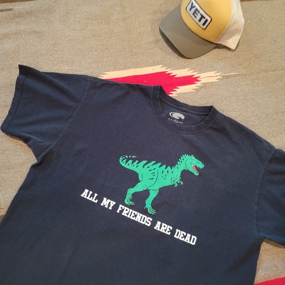 All my friends are dead dino tee - Picture 2 of 2